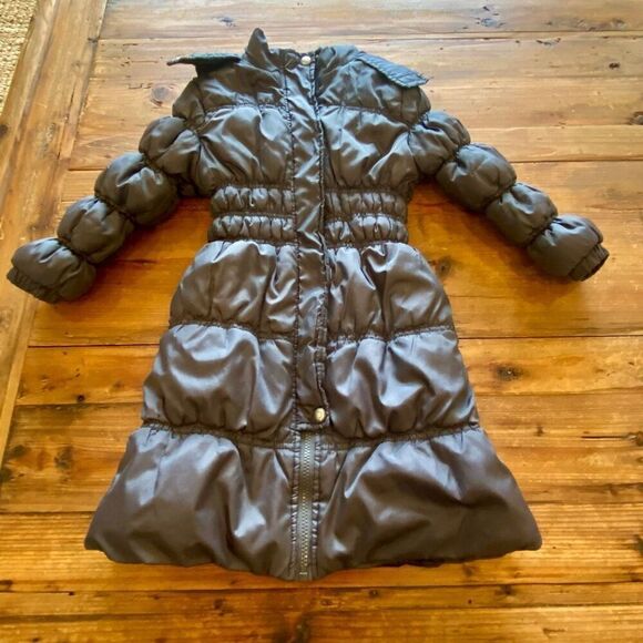 Sportoli Outerwear Long Puffer Black Size 5/6 - Picture 2 of 10